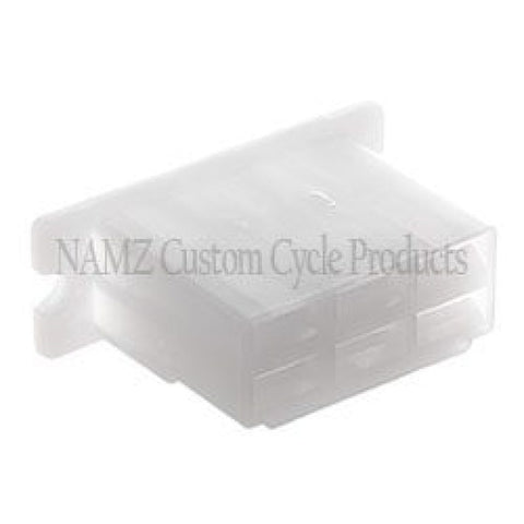 NAMZ 250 Series 6-Position Dual Row Female Connector w/Mount (5 Pack) - NH-RB-6BT