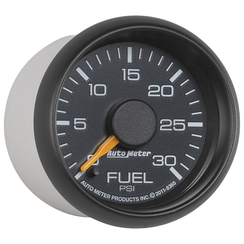 Autometer Factory Match Chevy 2-1/16in FSE 0-30 PSI Fuel Pressure Gauge - 8360