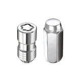 McGard 5 Lug Hex Install Kit w/Locks (Cone Seat Nut) M14X2.0 / 13/16 Hex / 2.25in. Length - Chrome - 84505