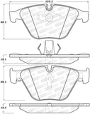 StopTech Street Brake Pads - Front - 308.15050