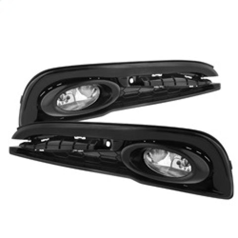 Spyder Honda Civic 2013-2014 4dr OEM Fog Light W/Switch Clear FL-HC2013-4D-C - 5077745