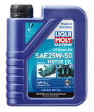 LIQUI MOLY 1L Marine 4T Motor Oil SAE 25W50 - 22508