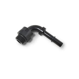 Russell Performance Adapter Fitting 3/8in SAE Quick Disconnect 90 DEG - Blk - 644053