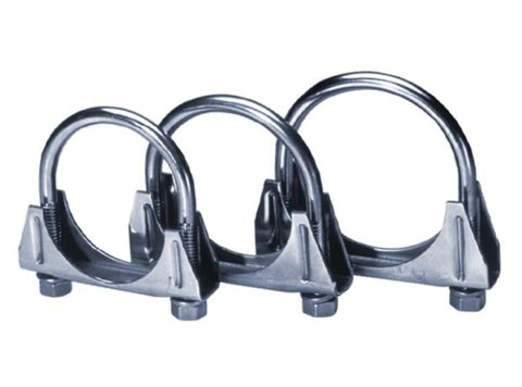 Borla Universal 2in Stainless Saddle Clamps - 18220