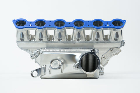 CSF BMW M2/M3/M4 S58 Comp &amp; Non-Comp (G8X) Charge-Air Cooler Manifold - Raw Billet - 8233