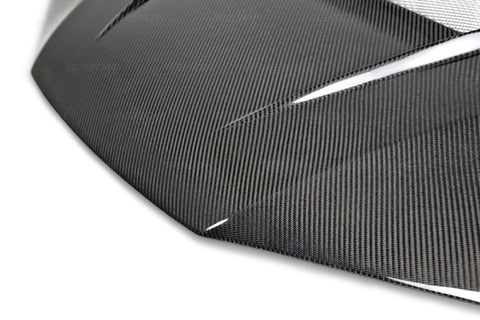 Seibon 14-15 Honda Civic 2dr VSII-Style Carbon Fiber Hood - HD14HDCV2D-VSII