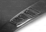 Seibon 06-10 Honda Civic 4 Door JDM / Acura CSX (FD1/2/3/5) MG II Carbon Fiber Hood - HD0607HDCV4DJ-MGII