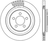 StopTech Cross Drilled Sport Brake Rotor - 2015 Ford Mustang - Rear Left - 128.61109L