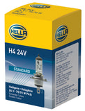 Hella H4 24V 75/70W P43t T4.625 Halogen Bulb (Min Order Qty 10) - H4 24V