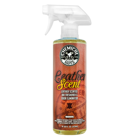 Chemical Guys Leather Scent Air Freshener & Odor Eliminator - 16oz - AIR_102_16