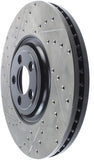 StopTech Slotted & Drilled Sport Brake Rotor - 127.20030R