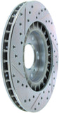 StopTech Select Sport 2000-2009 Honda S2000 Slotted and Drilled Left Front Brake Rotor - 227.40048L