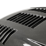 Seibon 2017-2018 Nissan GTR R35 GTII-Style Carbon Fiber Hood - HD17NSGTR-GTII