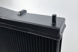 CSF Nissan R33 Skyline GT-R/GTS Full Billet Aluminum High-Performance Radiator - Black - 7219B