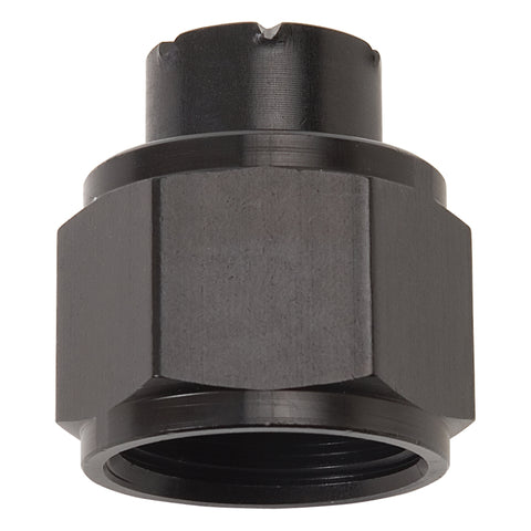 Russell Performance -12 AN Flare Cap (Black) - 661993