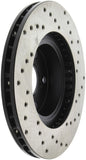 StopTech Drilled Sport Brake Rotor - 128.47012R