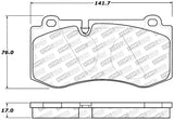 StopTech Performance Brake Pads - 309.12230