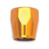 Russell Performance 2-Piece -8 AN Anodized Full Flow Swivel Hose End Sockets (Qty 2) - Orange - 615534