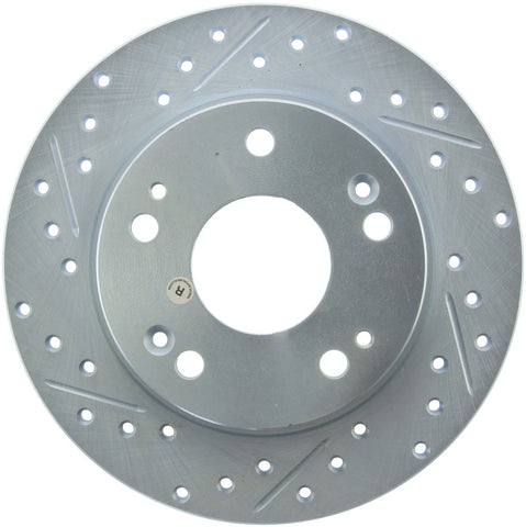 StopTech Select Sport Drilled & Slotted Rotor - Front Left - 227.40055R