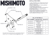 Mishimoto 2023+ Nissan Z License Plate Relocation Kit - MMLP-Z-23