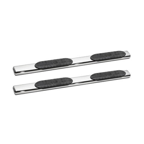 Westin 2007-2018 Chevy Silverado 1500 Crew Cab PRO TRAXX 6 Oval Nerf Step Bars - SS - 21-63720