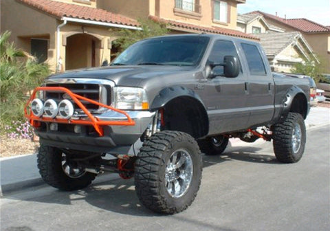 N-Fab Pre-Runner Light Bar 99-07 Ford F250/F350 Super Duty/Excursion - Gloss Black - F99350LH