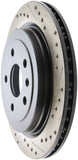 StopTech Slotted & Drilled Sport Brake Rotor - 127.62105L