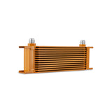 Mishimoto Universal 13-Row Oil Cooler Gold - MMOC-13GD