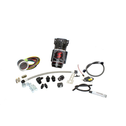 Snow Performance Stg 2 Boost Cooler F/I Prog. Water Injection Kit (SS Braided 4AN Fitting) - No Tank - SNO-210-BRD-T