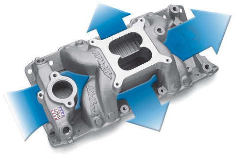 Edelbrock S/B Chevy RPM Air-Gap Manifold - 7501