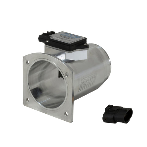 BBK 94-95 Mustang 5.0 Mass Air Meter 76mm 24 lb Inj. Factory Air Box Calibration CNC Billet Housing - 80085