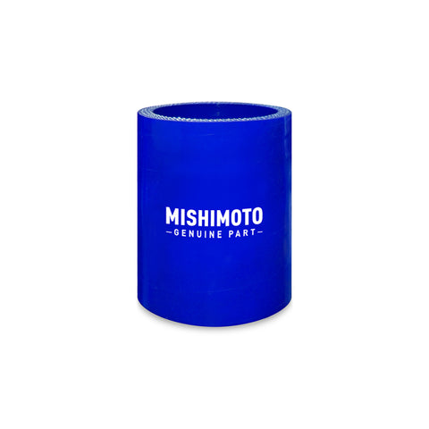 Mishimoto 1.25 Inch Blue Straight Coupler - MMCP-25125BL