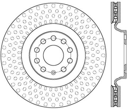 StopTech Slotted Sport Brake Rotor - 126.33144SR