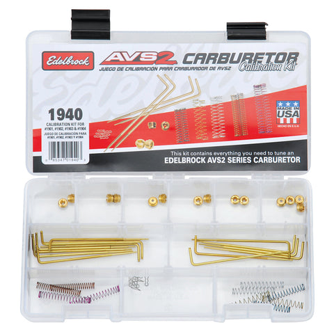 Edelbrock Calibration Kit for 1901 / 1902 / 1903 / 1904 - 1940