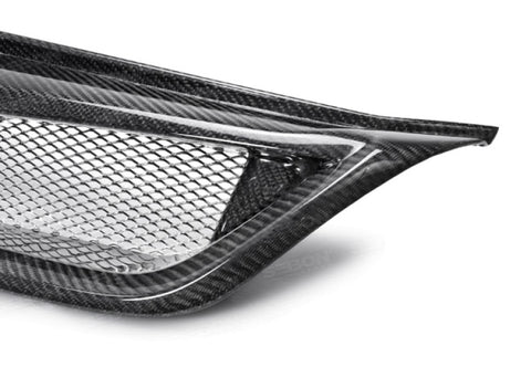 Seibon 11-13 Subaru Impreza/WRX/STi Carbon Fiber Front Grill - FG0809SBIMP4D-STI