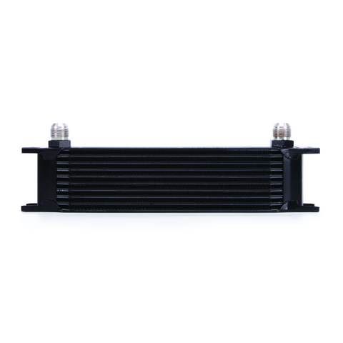 Mishimoto Universal 10 Row Oil Cooler - Black - MMOC-10BK