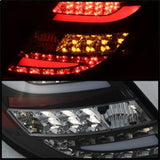 Spyder Mercedes Benz W204 C-Class 11-14 LED Tail Lights - Blk ALT-YD-MBZC11-LED-BK - 5072733