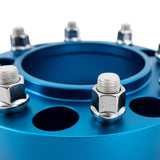 Mishimoto Borne Off-Road Wheel Spacers - 5x127 - 71.6 - 30mm - M14 - Blue - BNWS-003-300BL