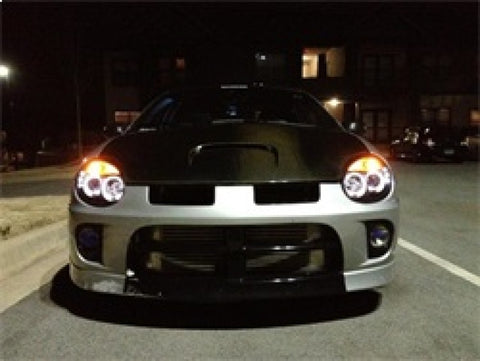 Spyder Dodge Neon 03-05 Projector Headlights LED Halo LED Black High H1 Low H1 PRO-YD-DN03-HL-BK - 5009920