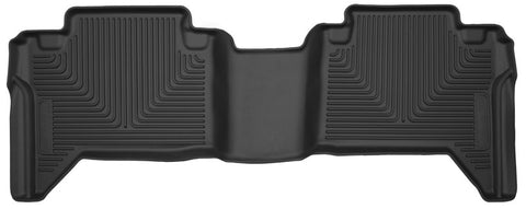 Husky Liners 05-14 Toyota Tacoma Crew Cab Pickup X-Act Contour Black 2nd Seat Floor Liner - 53801