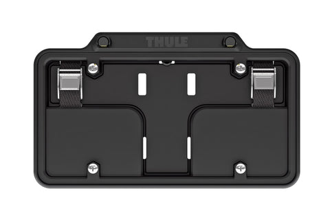 Thule License Plate Holder (For Hanging Hitch-Mount Bike Racks) - Black - 903760