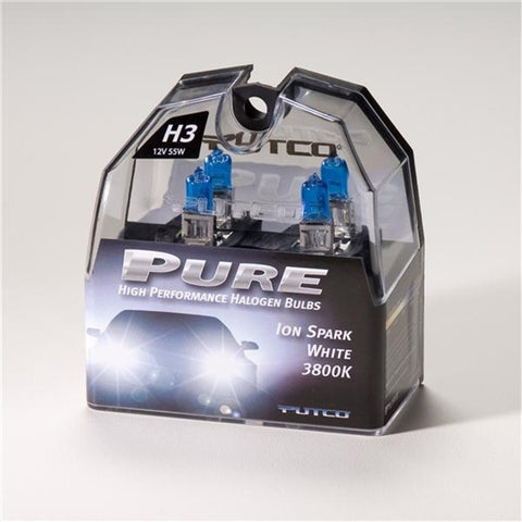 Putco Ion Spark White H3 - Pure Halogen HeadLight Bulbs - 230003SW