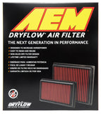 AEM 2015 Ford Mustang 2.3L/3.7L/5.0L Dryflow Air Filter - 28-50029