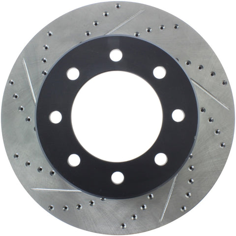 StopTech Slotted & Drilled Sport Brake Rotor - 127.67072R