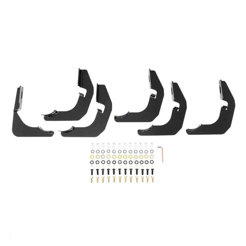 Westin 18-20 Jeep Wrangler JL Unlimited 4DR PRO TRAXX 4 Oval Nerf Step Bars - Textured Black - 21-24065