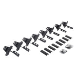 Go Rhino 20-22 Jeep Glatiador JT 4DR Mounting Brackets (V-Series V3/RB10 Slim/RB20 Slim) - Tex. Blk - 6945166