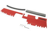 Perrin 15-21 WRX/STI Radiator Shroud (With OEM Intake Scoop) - Red - PSP-ENG-512-4RD