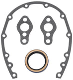 Edelbrock SBC Timing Cover Gasket And Oil Seal Kit - 6997