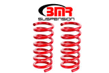 BMR 15-17 S550 Mustang Rear Performance Version Lowering Springs - Red - SP082R