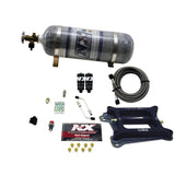 Nitrous Express 4150 Hitman 4-BBL Nitrous Kit (100-200HP) w/Composite Bottle - 40040-12